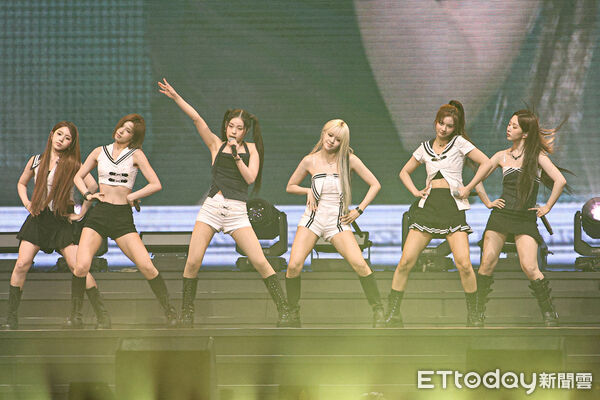 ▲KOREA GIRL&rsquo;S POWER，韓團NMIXX登小巨蛋演出。（圖／記者林敬旻攝）