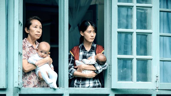 ▲「世界民族電影節」左起金馬獎得主溫景輝 、「禁忌片」祖師爺虞戡平、金馬獎得主張吉安跨世代導演齊交流影迷。（圖／世界民族電影節提供）