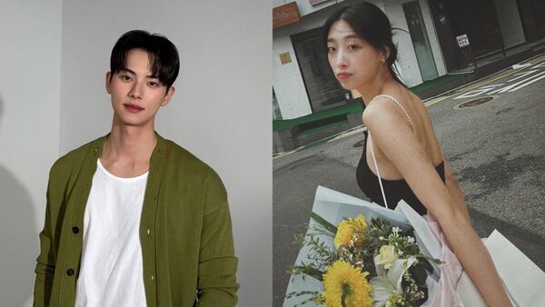 ▲李彩玟和柳多仁大方戴著情侶對戒。（圖／翻攝自Instagram／l.c.m____、rxudain）