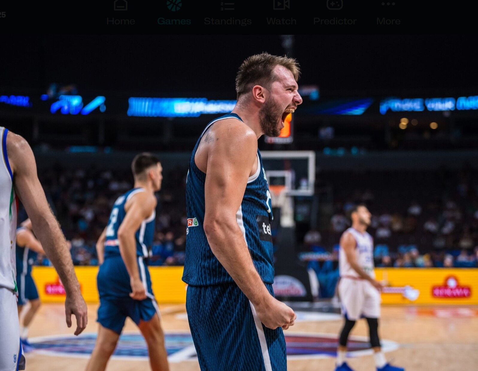 ▲▼歐錦賽16強賽，斯洛維尼亞金童唐西奇、喬治亞爆冷淘汰法國。（圖／取自FIBA官網）