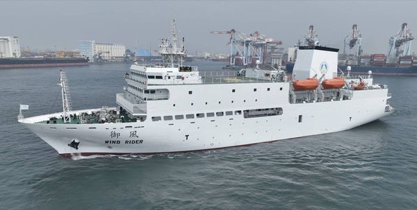 ▲「御風輪」讓因為實習而喜歡上航海的生活。（圖／高雄科技大學）