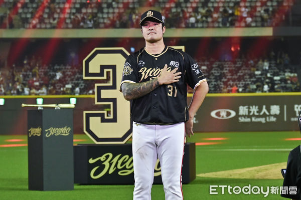 ▲▼林智勝引退系列賽最終戰引退儀式。（圖／記者李毓康攝）