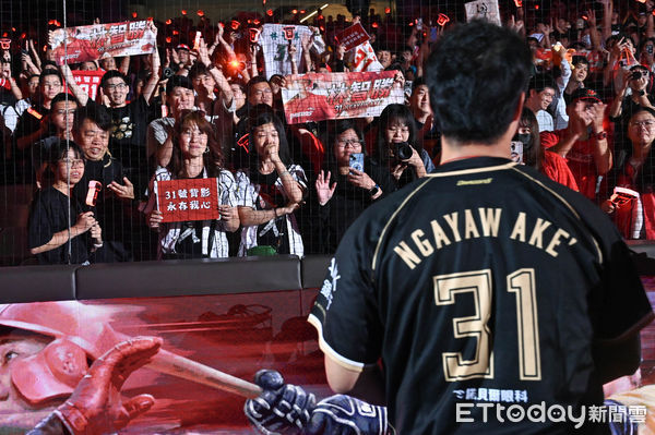 ▲▼林智勝引退系列賽最終戰引退儀式。（圖／記者李毓康攝）