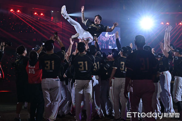 ▲▼林智勝引退系列賽最終戰引退儀式。（圖／記者李毓康攝）