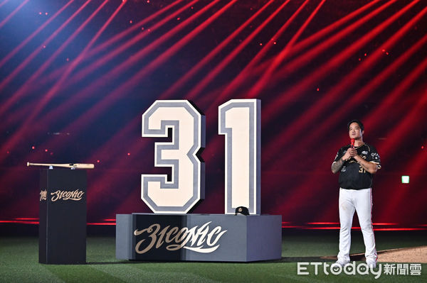 ▲▼林智勝引退系列賽最終戰引退儀式。（圖／記者李毓康攝）