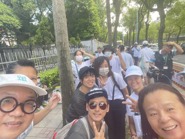 ▲民眾黨彰化縣黨部北上接柯文哲回家。（圖／張雪如提供 民眾黨彰化縣黨部提供）