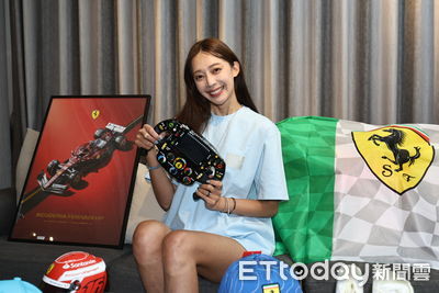 獨/王心恬砸100萬出國追F1 「拿到罕見簽名帽」霸氣送玖壹壹春風
