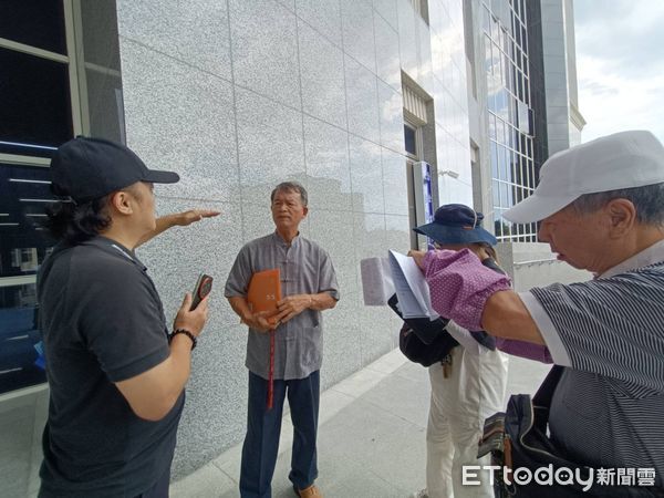 ▲彰化縣政府前處長告經綠處違反行政程序。（圖／顏榮豐提供 記者唐詠絮攝）