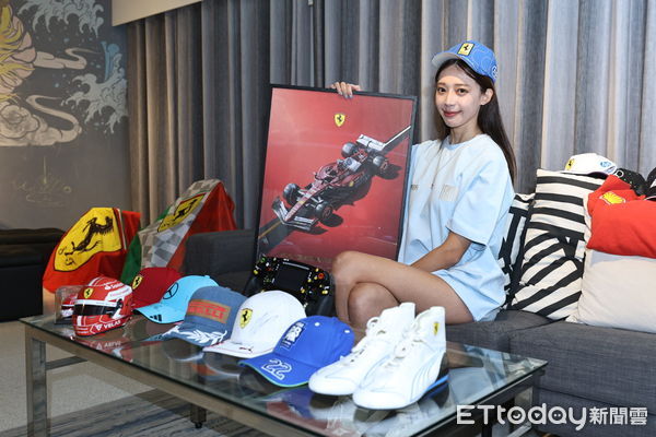 ▲王心恬聊F1專訪。（圖／記者林敬旻攝）