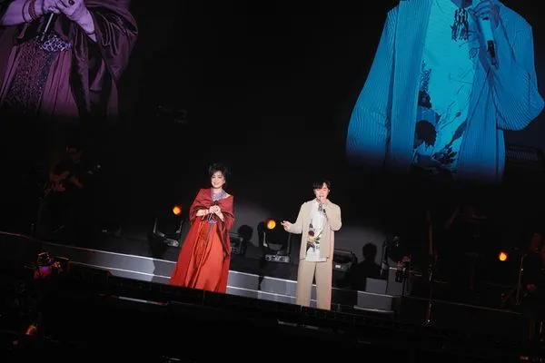 ▲▼ 齊豫與吳青峰合體首度演唱合寫的新歌〈一念之間〉。（圖／哈里坤的狂歡提供）