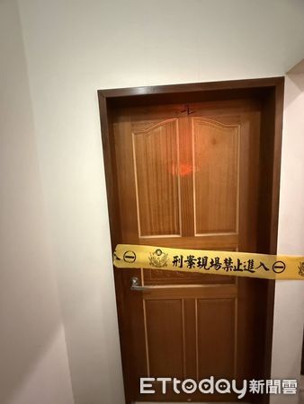 ▲▼陳男租屋的社區，警方在案發現場拉起封鎖線             。（圖／記者陳以昇翻攝）