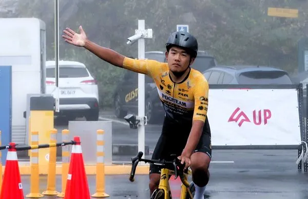 ▲李廷威拿下武嶺站單站冠軍。（圖／96自由車聯賽）