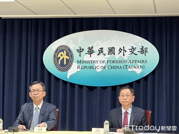 ▲▼外交部與交通部今舉辦「2025年『聯合國』（UN）暨『國際民航組織』（ICAO）推案記者會」，由外交部常務次長葛葆萱及交通部常務次長林國顯出席。（圖／記者詹詠淇攝）