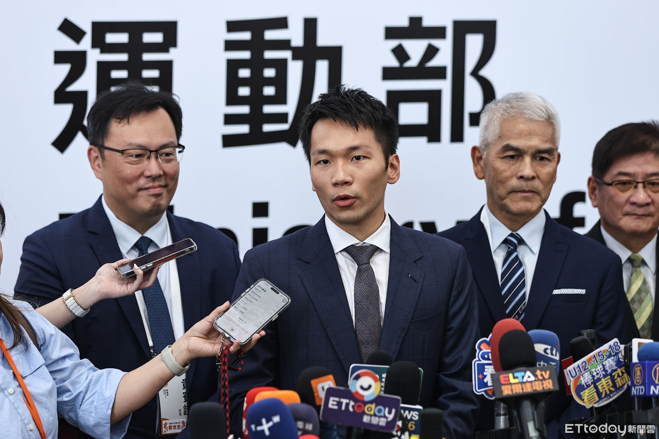 給運動部3期許　羅廷瑋讚李洋30歲扛重任：帶領台灣體育邁新篇章