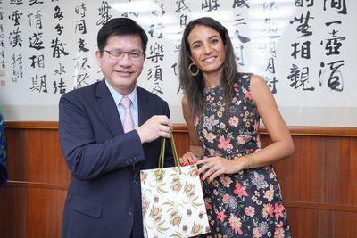 與法非青年領袖對話  　林佳龍：台灣願與非洲攜手共創繁榮未來