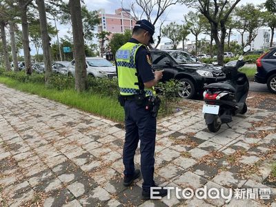 人行道違停太NG　台東警方加強取締守護行人安全