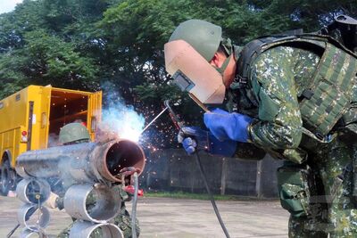 油管搶修強化戰力　五支部補油庫後勤支援臨機應變