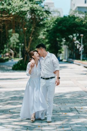 ▲三立台八女星華千涵宣布結婚。（圖／三立提供）