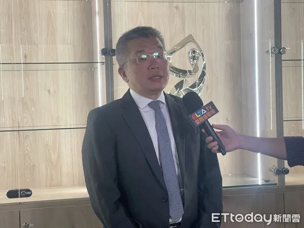 ▲▼中職會長蔡其昌。（圖／記者楊舒帆攝）