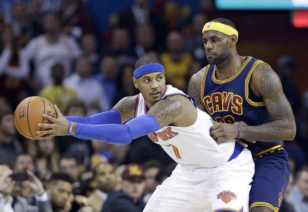 ▲▼甜瓜安東尼向好友詹姆斯喊話，「夠了！該休息了！」。（圖／達志影像／美聯社）