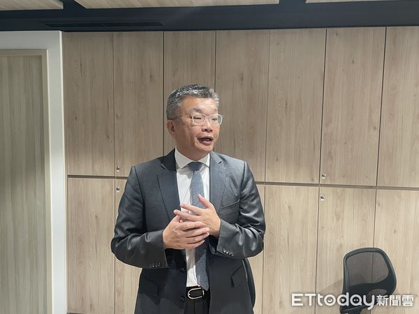 ▲中職會長蔡其昌。（圖／記者楊舒帆攝）