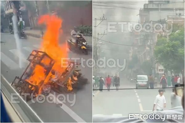 ▲▼尼泊爾加德滿都暴動。（圖／民眾提供）