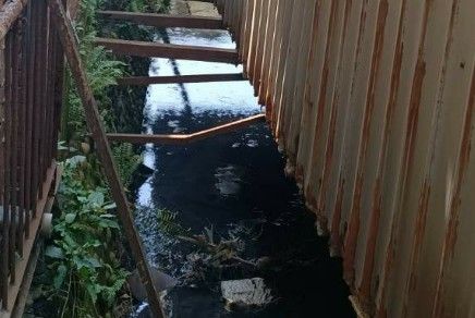 ▲線西鄉79歲阿嬤失蹤10天，今在和美鎮一處水溝內尋獲。（圖／議員賴清美提供）