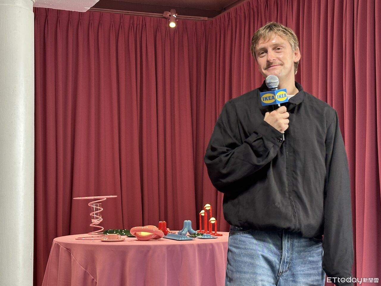 ▲IKEA與瑞典設計師Gustaf Westman合作推出節慶主題系列。（圖／記者蔡惠如攝）