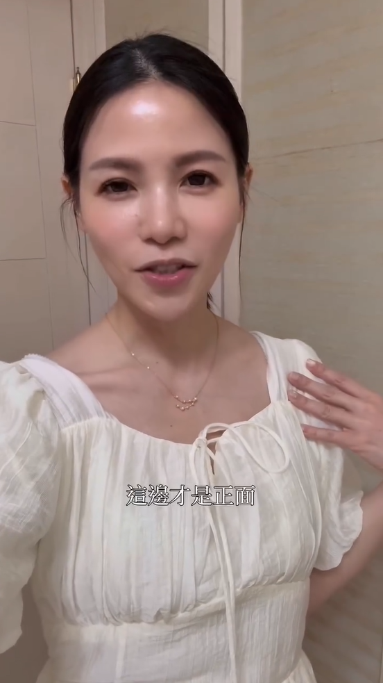 ▲▼蘿莉塔穿白洋裝錄影被說怪　回家驚覺：總不能全打馬賽克。（圖／翻攝自Instagram／lolitalee513）