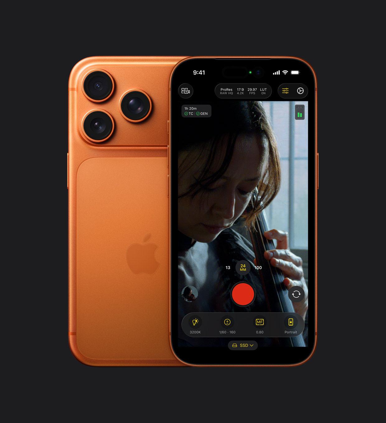▲▼iPhone 17 Pro宇宙橙慘淪迷因。（圖／取自APPLE官網）