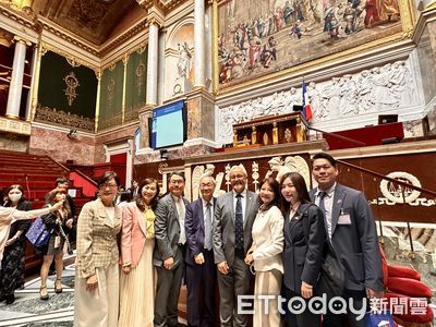 台法國會成員相見！法國友台小組議員：台灣不會輕易噤聲