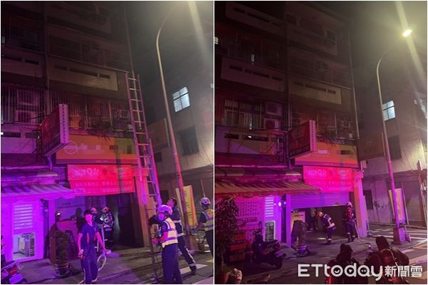 ▲▼台中南屯區黎明路一段火警。（圖／記者鄧木卿翻攝）