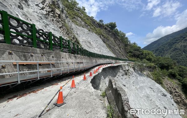 ▲郡大林道第一期工程完工現況（人行巡護替代便道）。（圖／林業保育署南投分署提供）