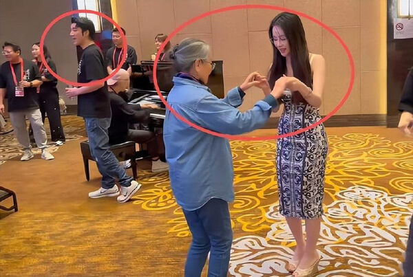 ▲▼王力宏慶功宴上出現長髮正妹，被網友揣測是新女友。（圖／翻攝自微博）