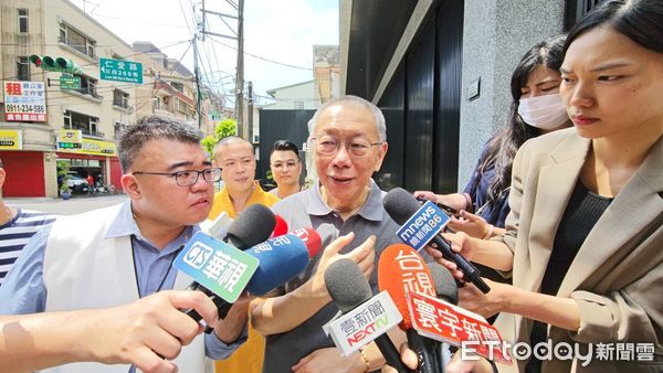 ▲▼柯文哲受訪。（圖／記者陳煥丞攝）