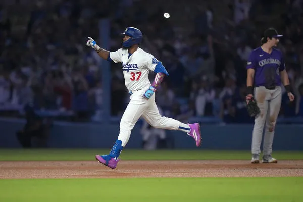 ▲▼道奇T.赫南德茲。（圖／路透）