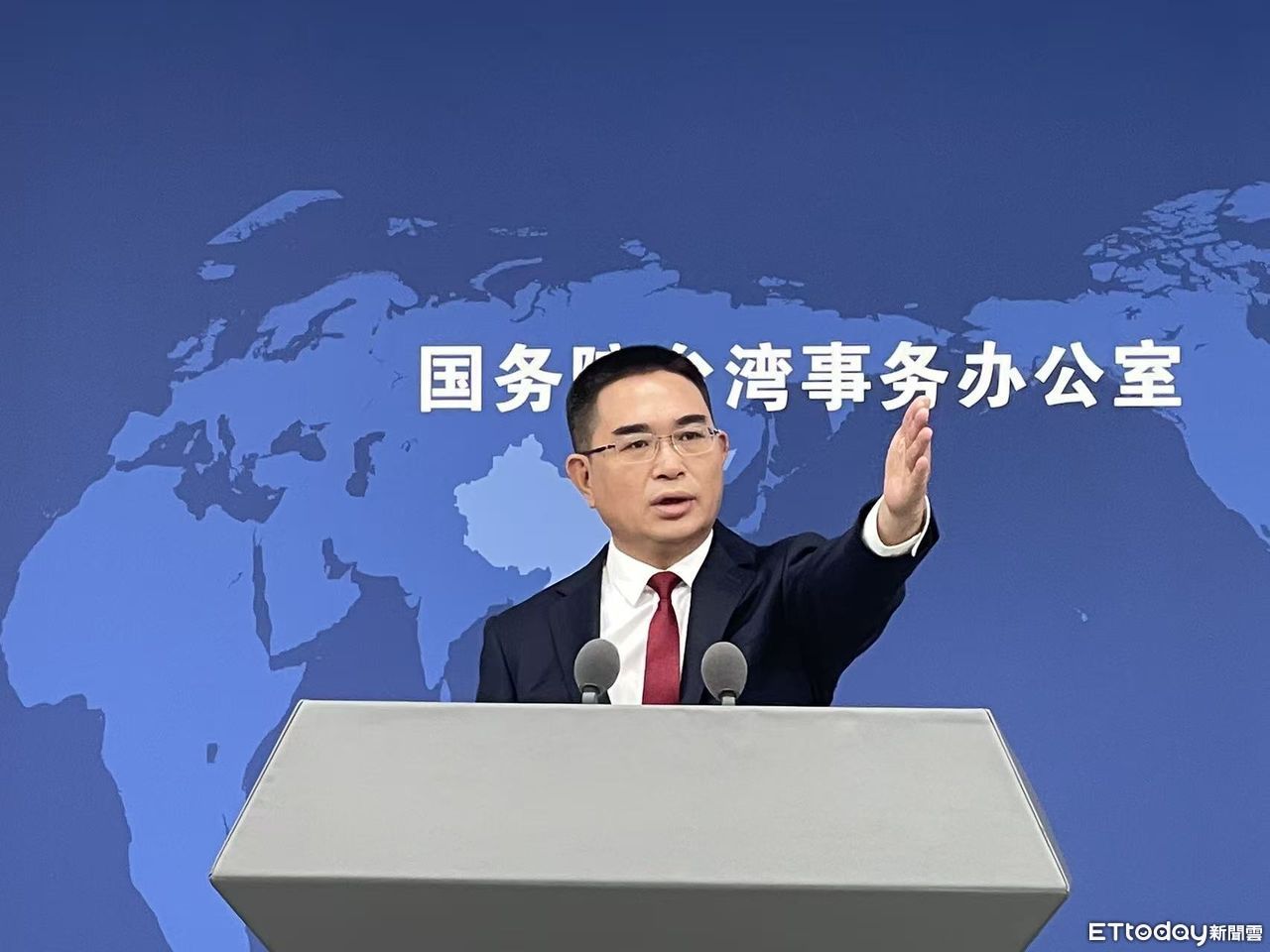 陸批邱垂正「竄美」政治表演　重申兩岸實際現狀：台灣是中國一部分