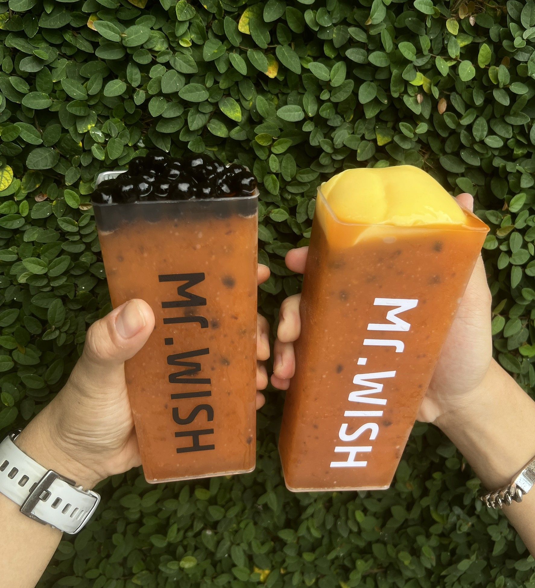 ▲▼Mr. WISH泰奶珍珠碎碎冰推「布丁版本」。（圖／Mr. WISH提供）