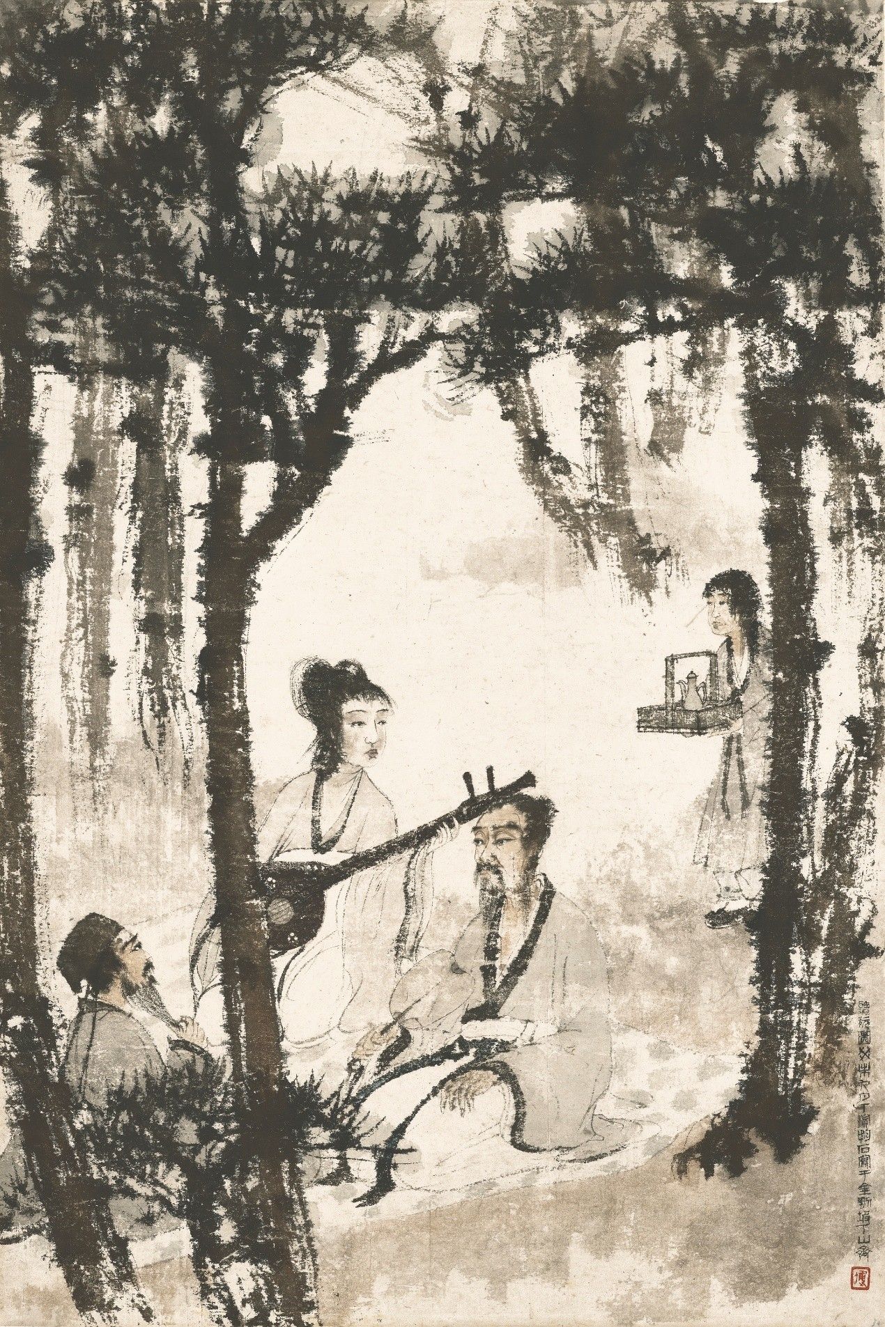 保利香港拍賣2025秋季拍賣,藝術品拍賣,藝術收藏,中國書畫,中國古董,寶格麗珠寶,吳大羽,徐渭,傅抱石,清雍正官窯（圖／業者提供）
