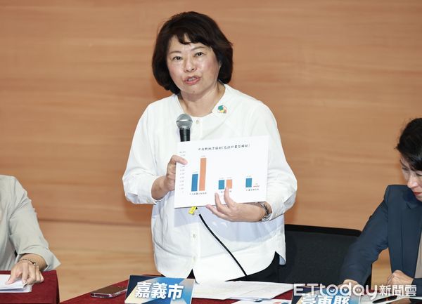 ▲▼ 財劃法大出包　【十五縣市站出來！捍衛地方補助】記者會 -嘉義市長黃敏惠  。（圖／記者黃克翔攝）