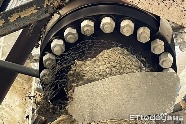 ▲▼             高雄興達電廠發生爆炸，天然氣外洩點曝光。（圖／台電提供）