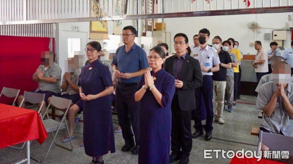 ▲基隆看守所聯手慈濟辦祈福會。（圖／記者郭世賢翻攝）