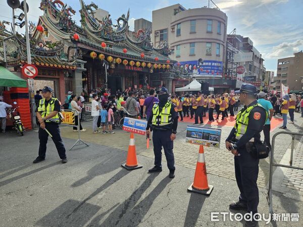 ▲▼   2025大士爺祭祀大典活動期間警方交通疏導措施 。（圖／民雄分局提供）