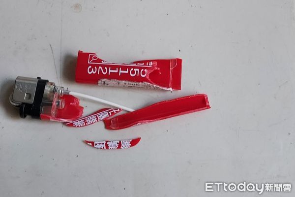 ▲▼何建東將打火機放在褲子口袋，中午出門時竟突然爆炸。（圖／前羅東鎮代何建東提供）