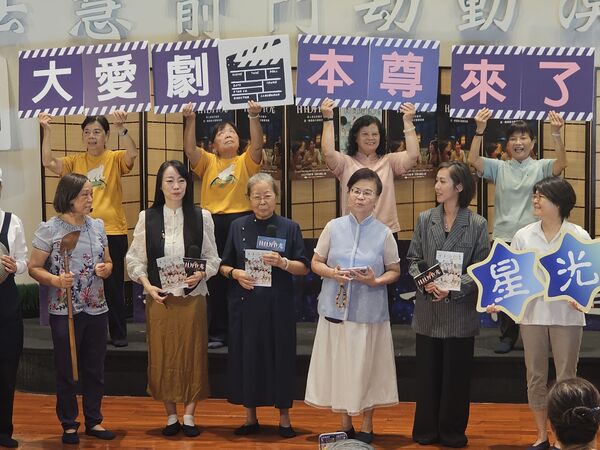 ▲《日日好食光》已在8日上檔，主演范瑞君、張詩盈勤跑宣傳。（圖／大愛電視提供）