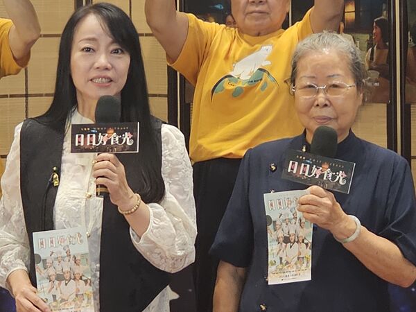 ▲《日日好食光》已在8日上檔，主演范瑞君、張詩盈勤跑宣傳。（圖／大愛電視提供）