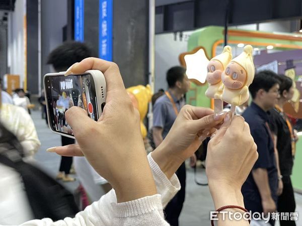 ▲▼ 泡泡瑪特、LABUBU、星星人、2025北京服貿會            。（圖／記者任以芳攝）