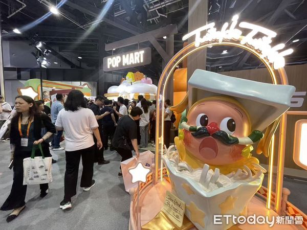 ▲▼ 泡泡瑪特、LABUBU、星星人、2025北京服貿會            。（圖／記者任以芳攝）