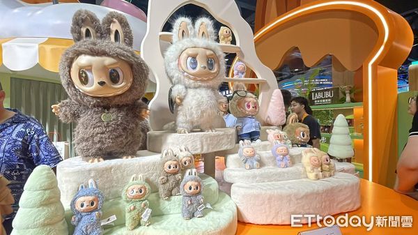 ▲▼ 泡泡瑪特、LABUBU、星星人、2025北京服貿會            。（圖／記者任以芳攝）