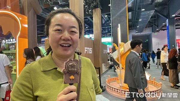 ▲▼ 泡泡瑪特、LABUBU、星星人、2025北京服貿會            。（圖／記者任以芳攝）